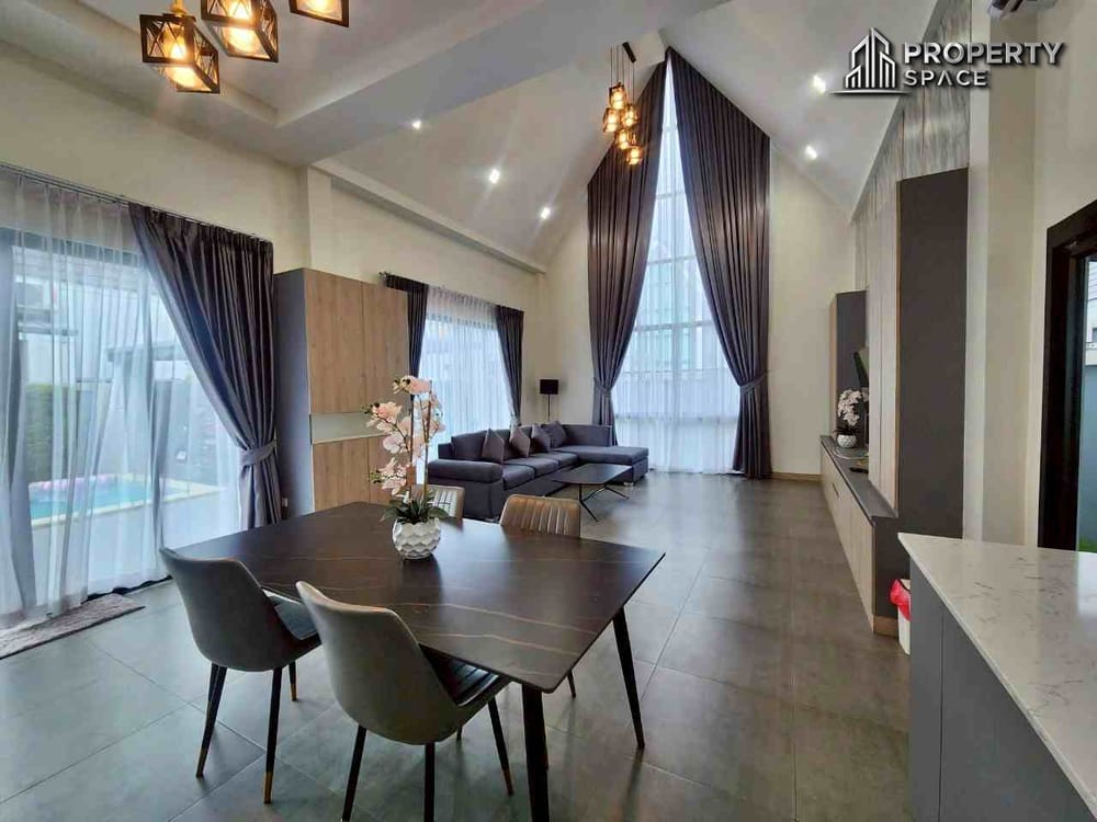 Luxury 3 Bedroom Nordic Pool Villa in East Pattaya For Rent Image 6
