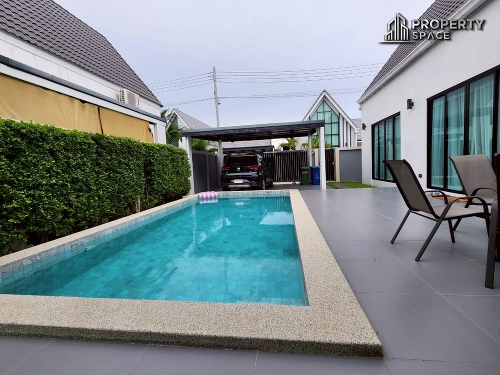 Luxury 3 Bedroom Nordic Pool Villa in East Pattaya For Rent Image 38