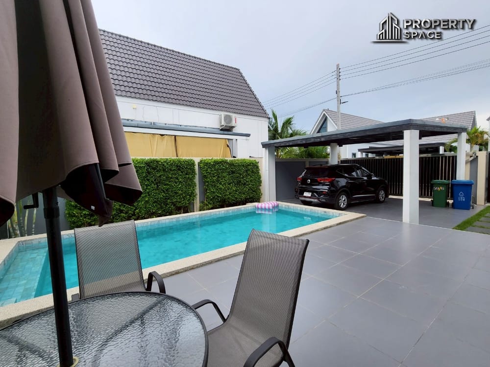 Luxury 3 Bedroom Nordic Pool Villa in East Pattaya For Rent Image 39