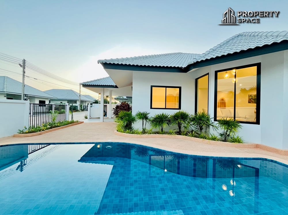 Brand New 4-Bedroom Pool Villa Near Tara Pattana International School Pattaya For Sale Image 4