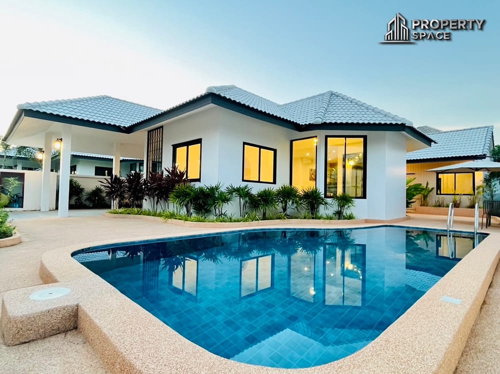 Brand New 4-Bedroom Pool Villa Near Tara Pattana International School Pattaya For Sale Image 3