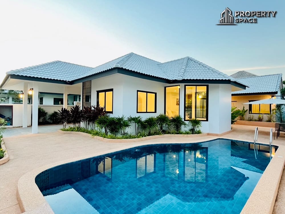Brand New 4-Bedroom Pool Villa Near Tara Pattana International School Pattaya For Sale Image 5