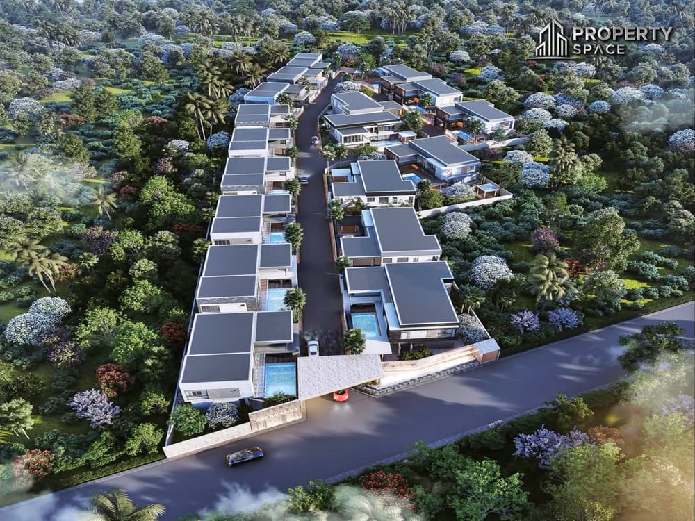 Brand New Modern Luxury 5 Bedroom Pool Villa In The Arowanyx Pattaya For Sale Image 5