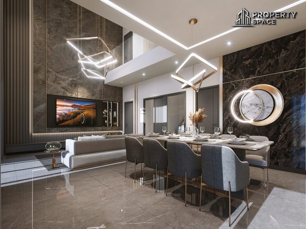Brand New Modern Luxury 5 Bedroom Pool Villa In The Arowanyx Pattaya For Sale Image 6