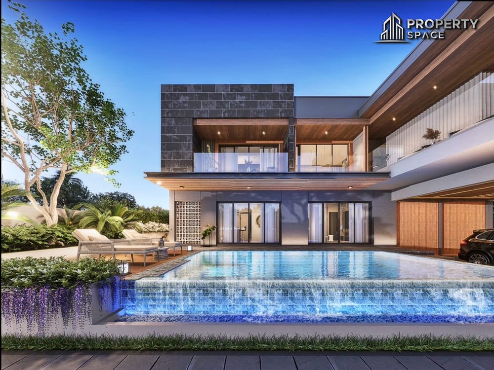 Brand New Modern Luxury 5 Bedroom Pool Villa In The Arowanyx Pattaya For Sale Image 6