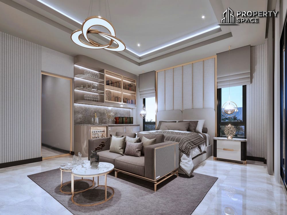 Brand New Modern Luxury 5 Bedroom Pool Villa In The Arowanyx Pattaya For Sale Image 13