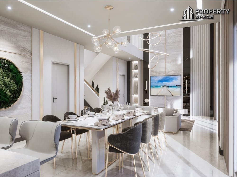 Brand New Modern Luxury 4 Bedroom Pool Villa In The Arowanyx Pattaya For Sale Image 7