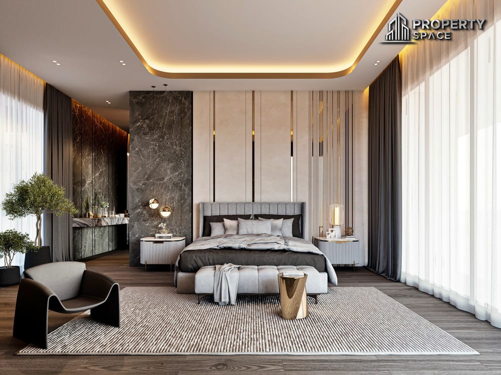 Brand New Ultra Luxury 6 Bedroom Waterside Pool Villa In Pattaya For Sale Image 13