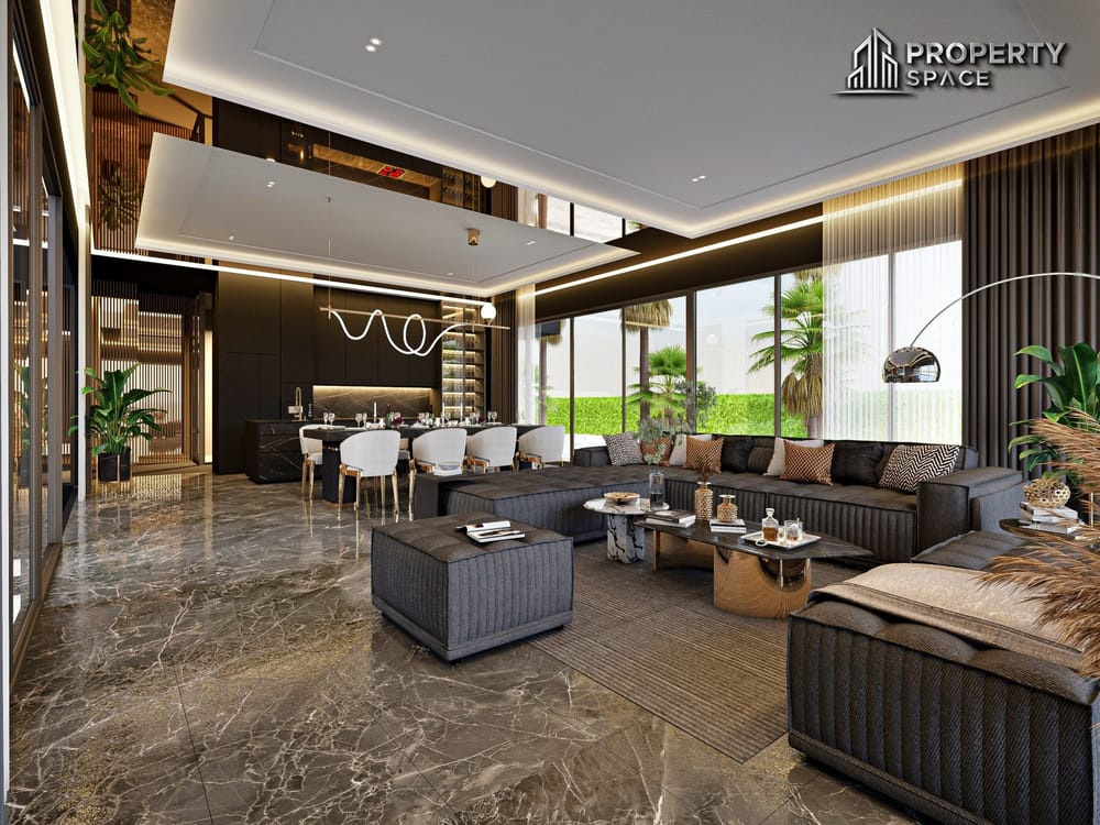 Brand New Ultra Luxury 6 Bedroom Waterside Pool Villa In Pattaya For Sale Image 10