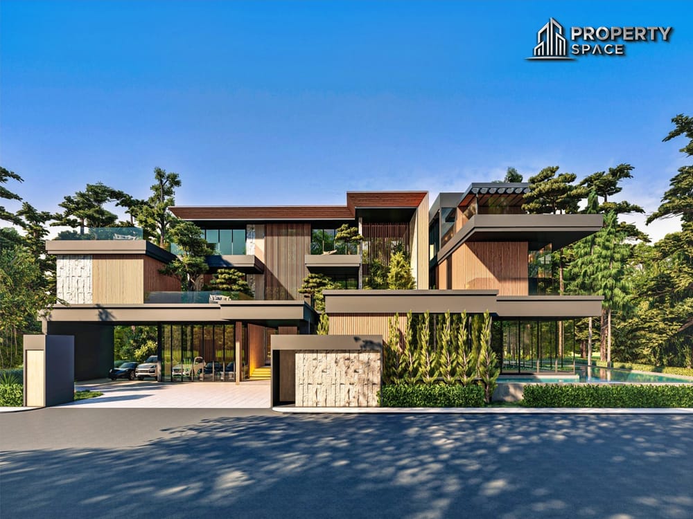 Brand New Ultra Luxury 6 Bedroom Waterside Pool Villa In Pattaya For Sale Image 4