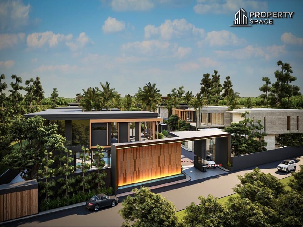Brand New Ultra Luxury 6 Bedroom Waterside Pool Villa In Pattaya For Sale Image 6