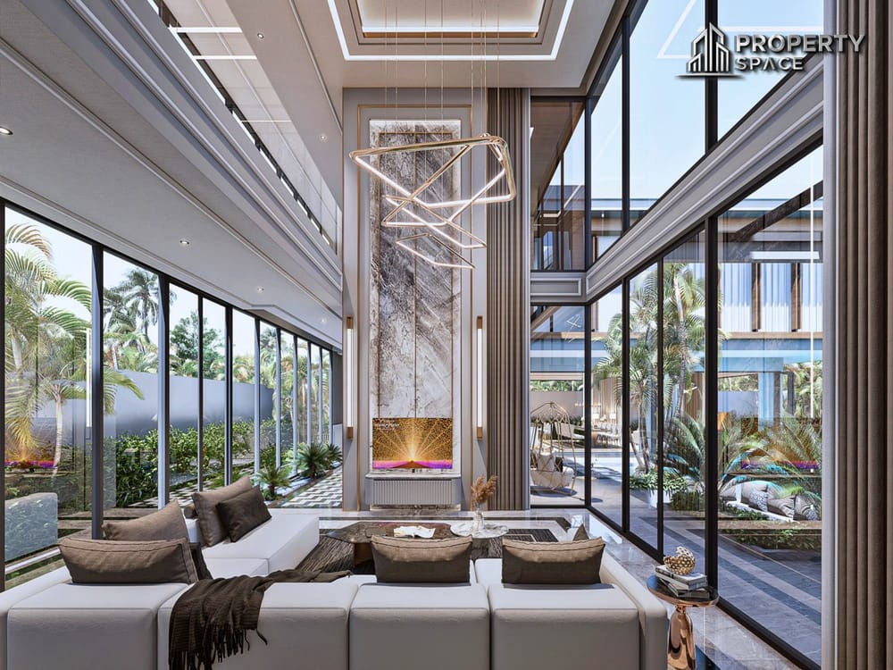 Brand New Ultra Luxury 6 Bedroom Waterside Pool Villa In Pattaya For Sale Image 19