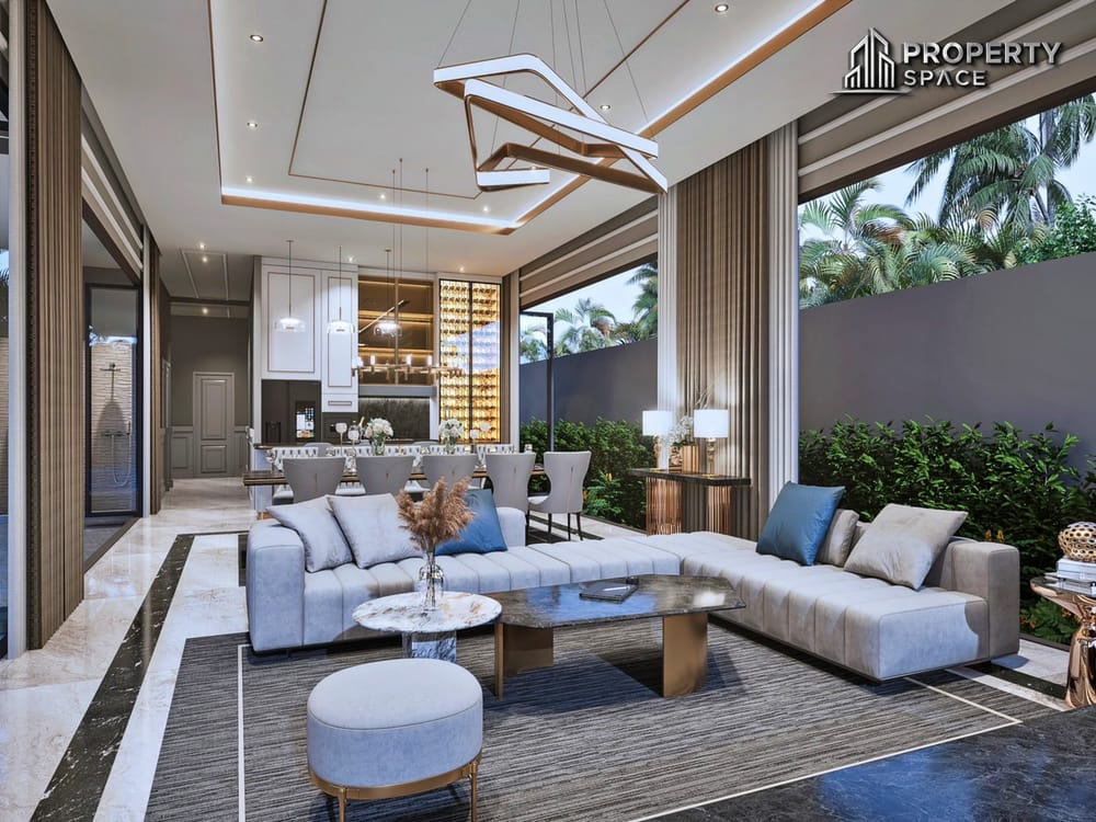 Brand New Ultra Luxury 6 Bedroom Waterside Pool Villa In Pattaya For Sale Image 21