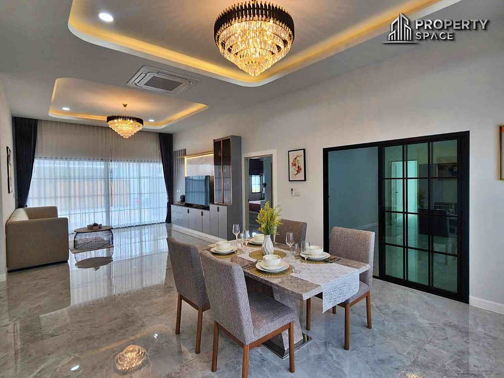Brand New Modern Single Storey 4 Bedroom Pool Villa for Sale in East Pattaya Image 10