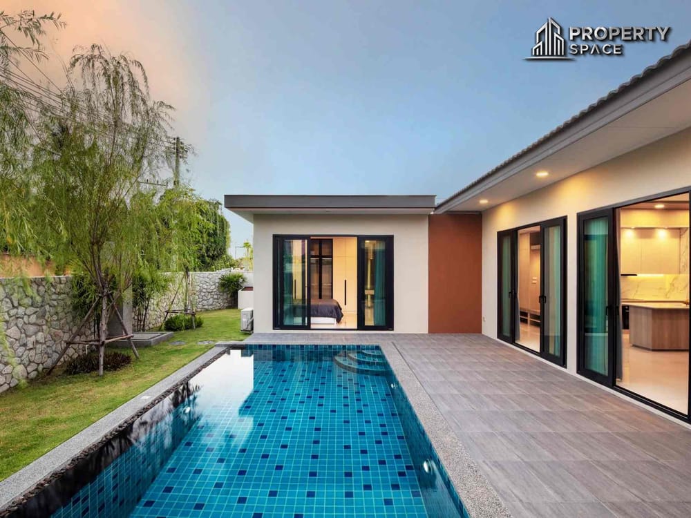 Presale UnFurnished 3 Bedroom Pool Villa In Huai Yai Pattaya For Sale Image 3