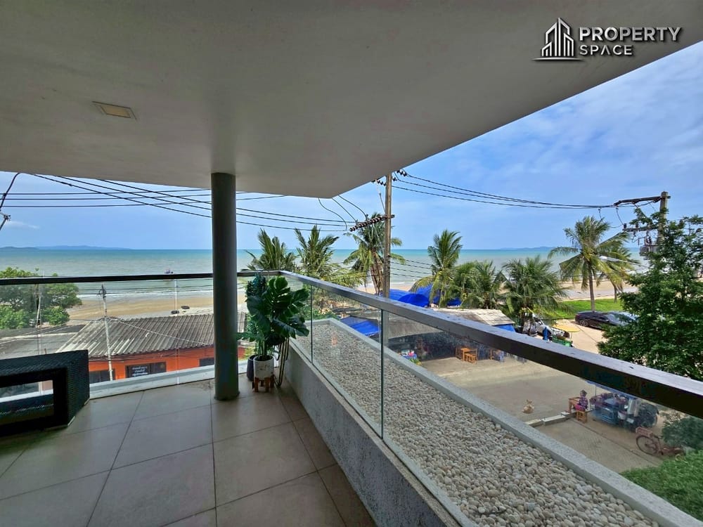 For Sale 2 Bedroom Beachfront Condo With Panoramic Ocean Views In Water Edge Pattaya Condo Image 24