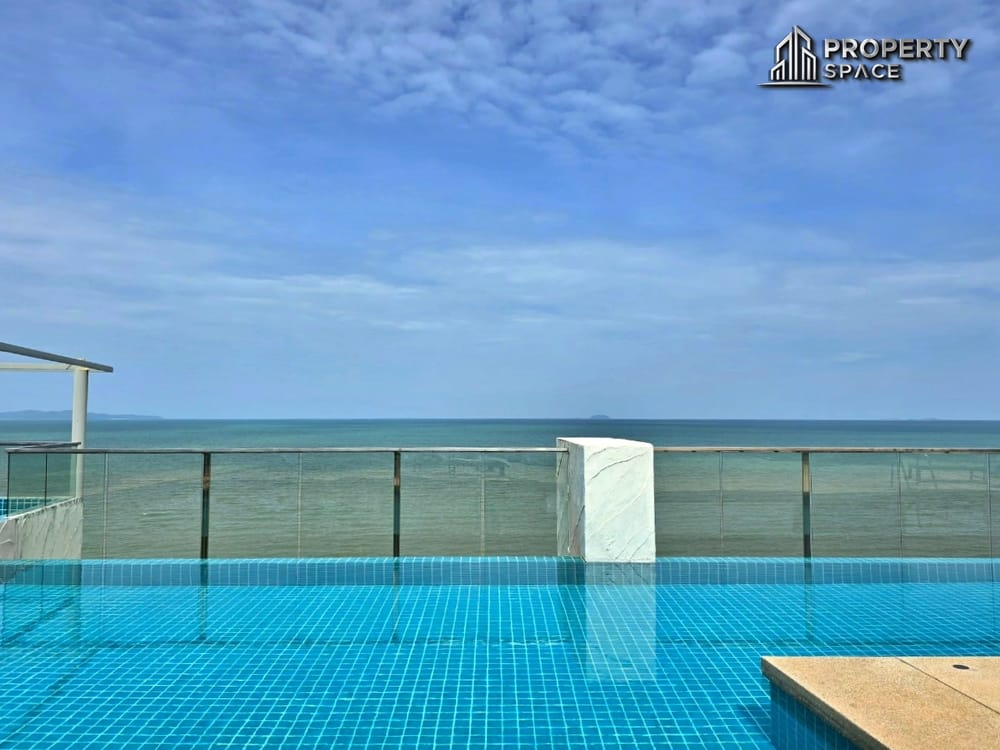 For Sale 2 Bedroom Beachfront Condo With Panoramic Ocean Views In Water Edge Pattaya Condo Image 4