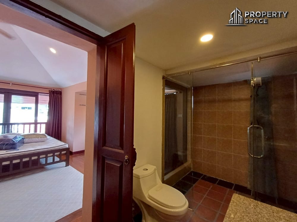 Thai-Bali Style 3-Bedroom Pool Villa In Jomtien Pattaya For Rent Image 28