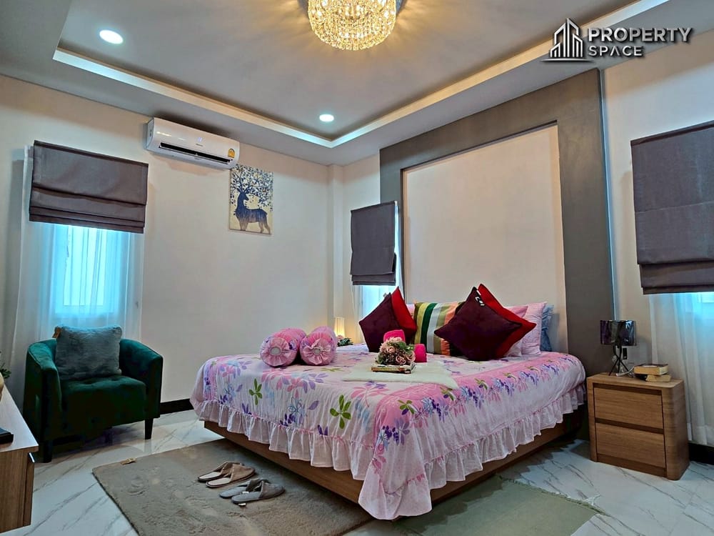 Single Nordic Style Modern 4 Bedroom Pool Villa For Sale in East Pattaya Image 27