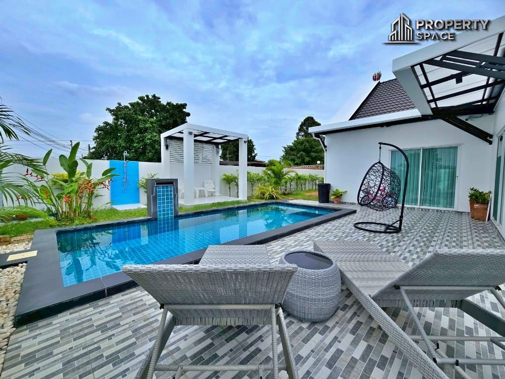 Single Nordic Style Modern 4 Bedroom Pool Villa For Sale in East Pattaya Image 37