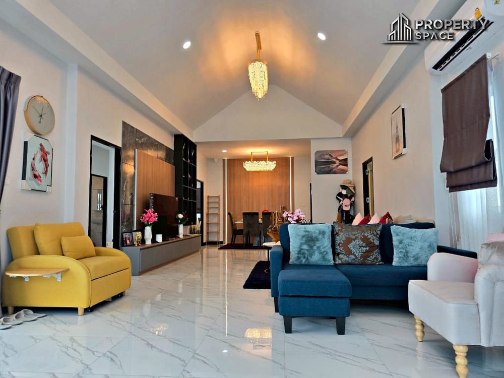Single Nordic Style Modern 4 Bedroom Pool Villa For Sale in East Pattaya Image 6