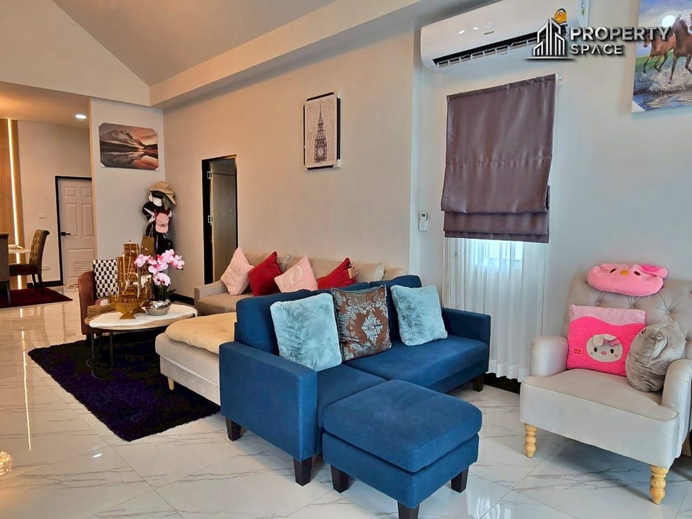 Single Nordic Style Modern 4 Bedroom Pool Villa For Sale in East Pattaya Image 7