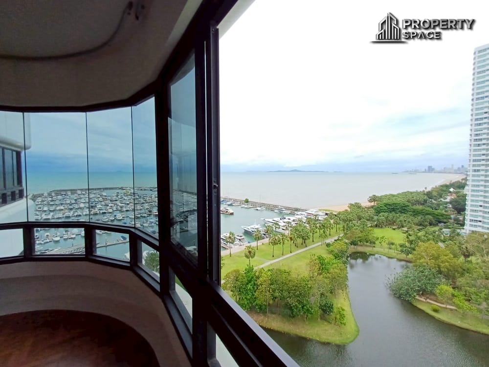 Newly Renovated Sea View Beachfront 3-Bedroom Condo at San Marino, Na Jomtien – For Rent Image 8