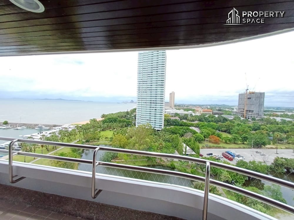Newly Renovated Sea View Beachfront 3-Bedroom Condo at San Marino, Na Jomtien – For Rent Image 26
