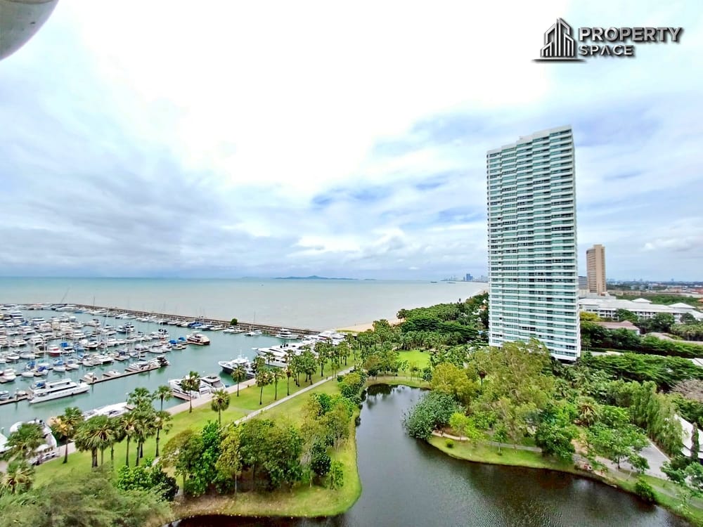 Newly Renovated Sea View Beachfront 3-Bedroom Condo at San Marino, Na Jomtien – For Rent Image 3