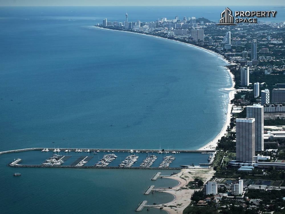 Sea View Luxury 1-Bedroom Corner Condo In Ocean Portofino Na Jomtien For Sale And Rent Image 1
