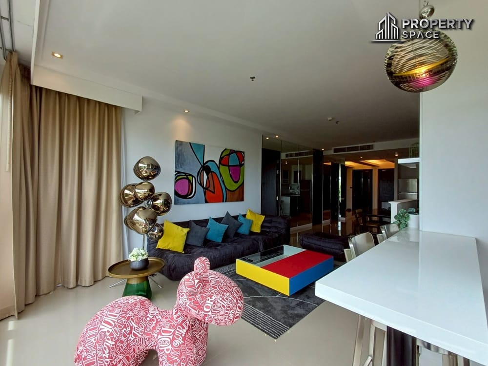 Sea View Luxury 1-Bedroom Corner Condo In Ocean Portofino Na Jomtien For Sale And Rent Image 11