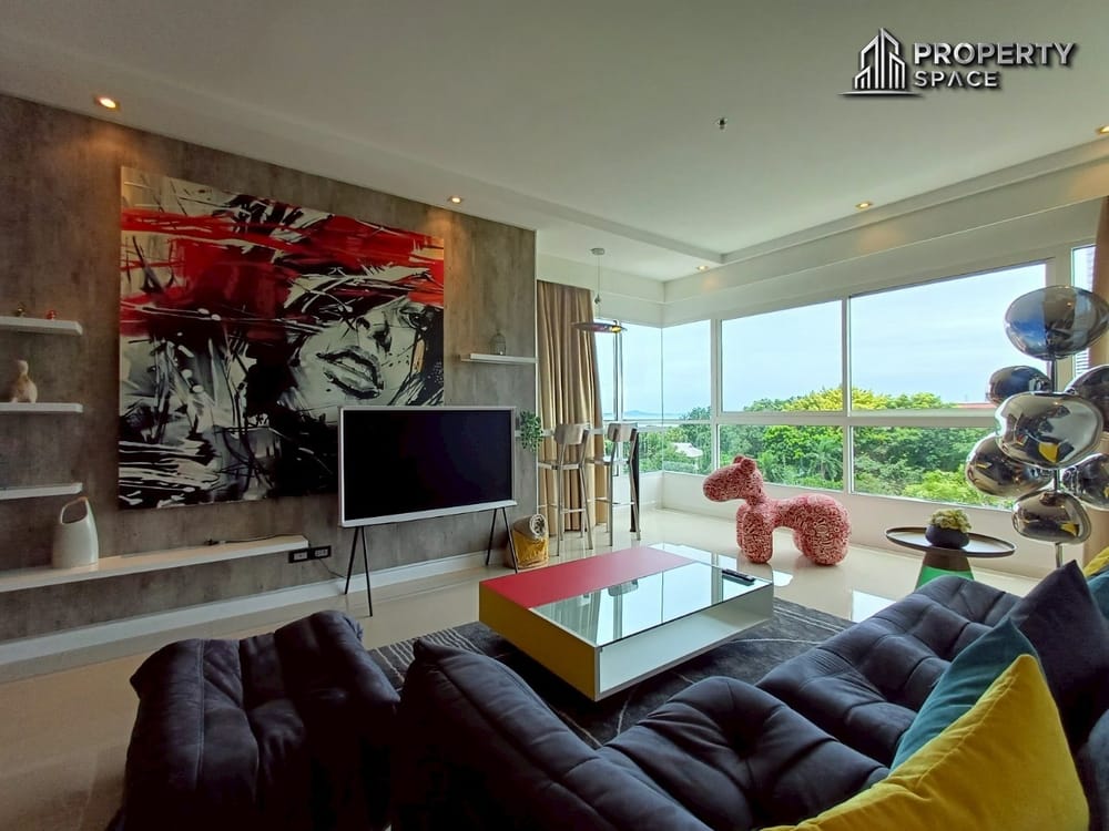 Sea View Luxury 1-Bedroom Corner Condo In Ocean Portofino Na Jomtien For Sale And Rent Image 8
