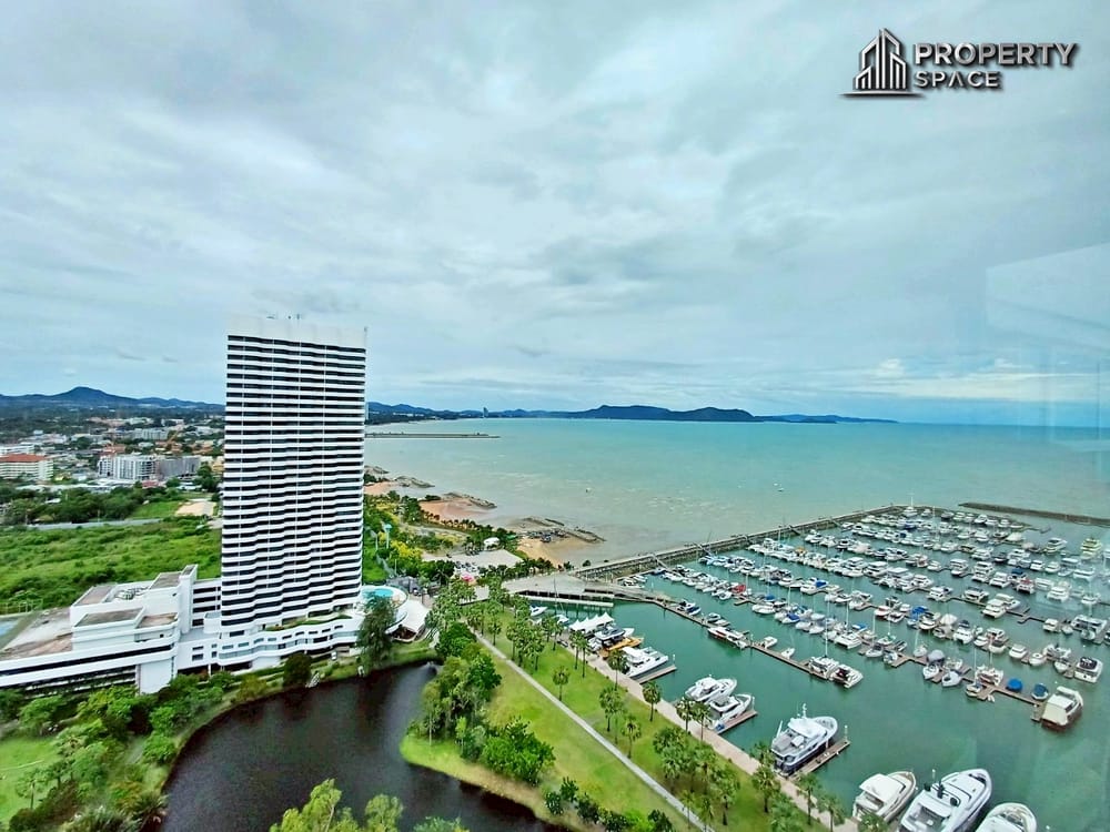 Luxury 3-Bedroom Beachfront Corner unit In Ocean Portofino Na Jomtien Condo For Sale Image 3