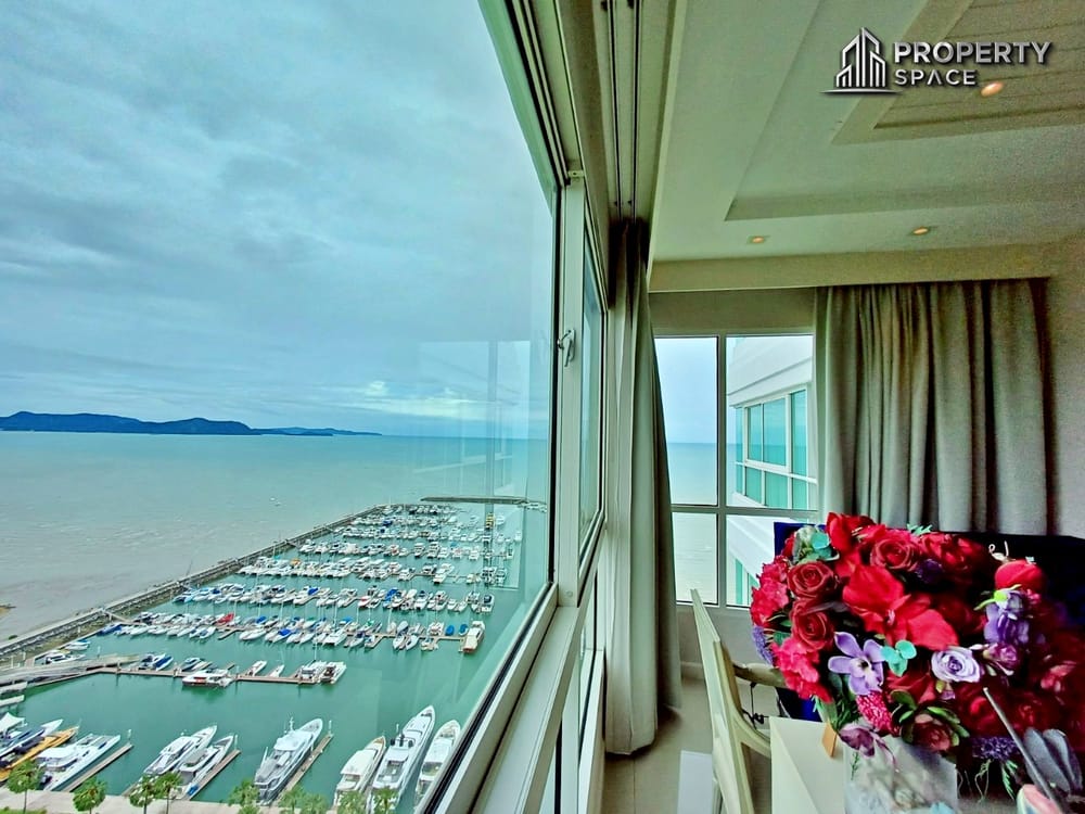 Luxury 3-Bedroom Beachfront Corner unit In Ocean Portofino Na Jomtien Condo For Sale Image 6
