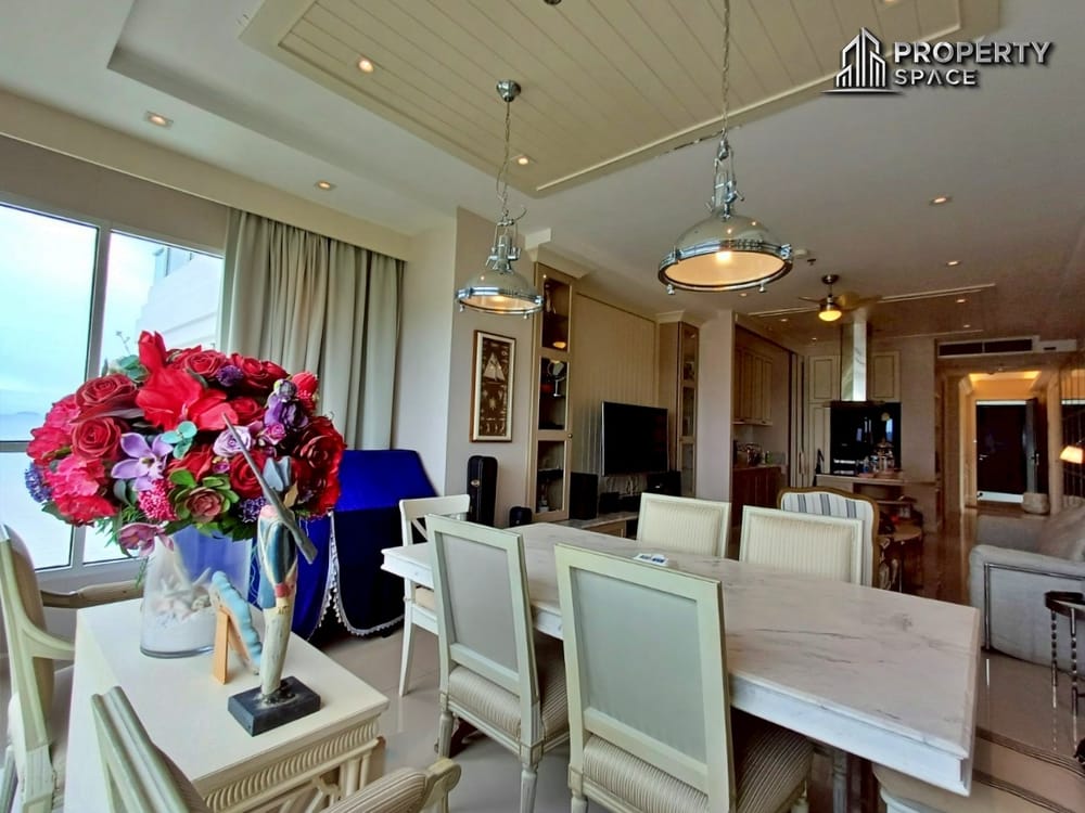 Luxury 3-Bedroom Beachfront Corner unit In Ocean Portofino Na Jomtien Condo For Sale Image 10