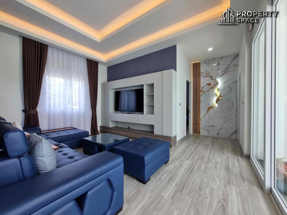 Modern Nordic-Style 5 Bedroom Pool Villa Near Mabprachan Lake Pattaya For Sale Image 7