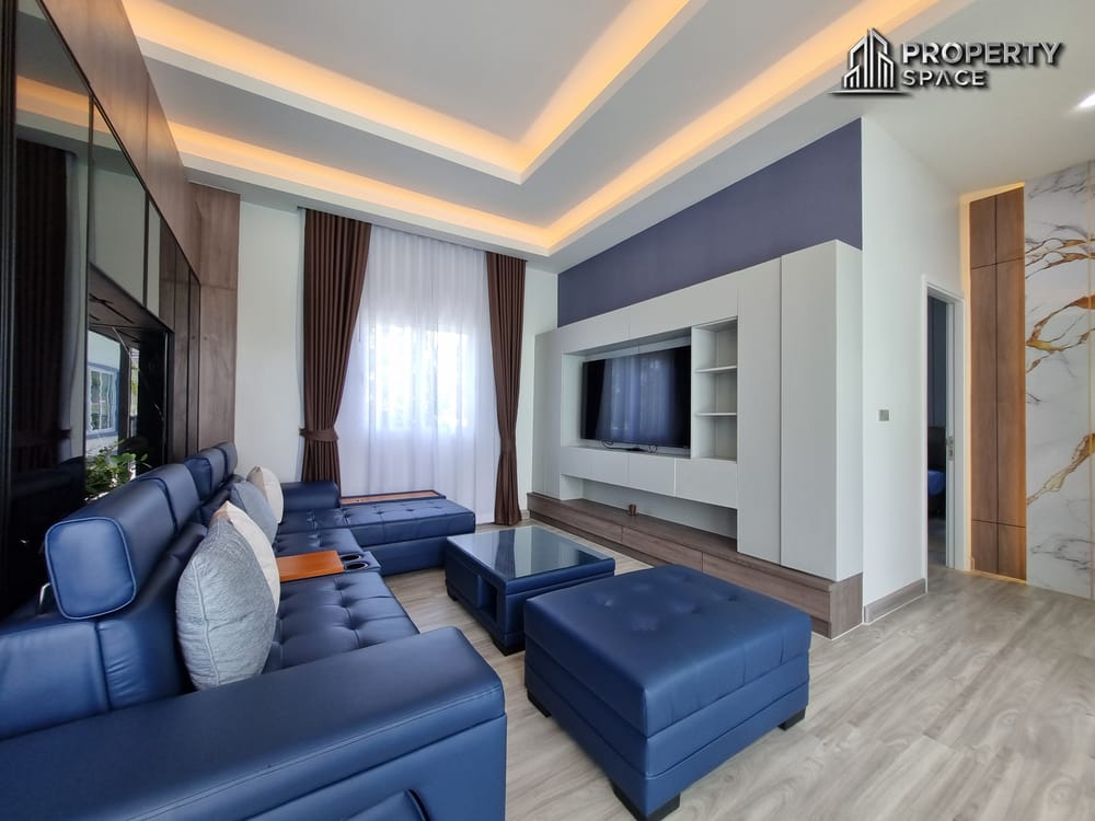 Modern Nordic-Style 5 Bedroom Pool Villa Near Mabprachan Lake Pattaya For Sale Image 5