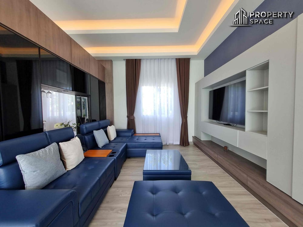 Modern Nordic-Style 5 Bedroom Pool Villa Near Mabprachan Lake Pattaya For Sale Image 6