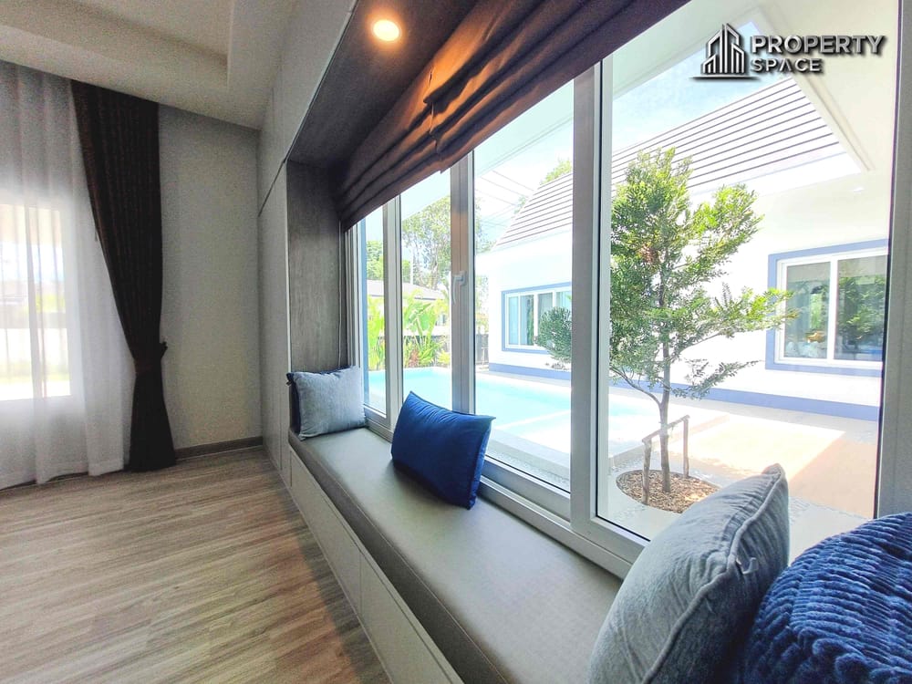 Modern Nordic-Style 5 Bedroom Pool Villa Near Mabprachan Lake Pattaya For Sale Image 24