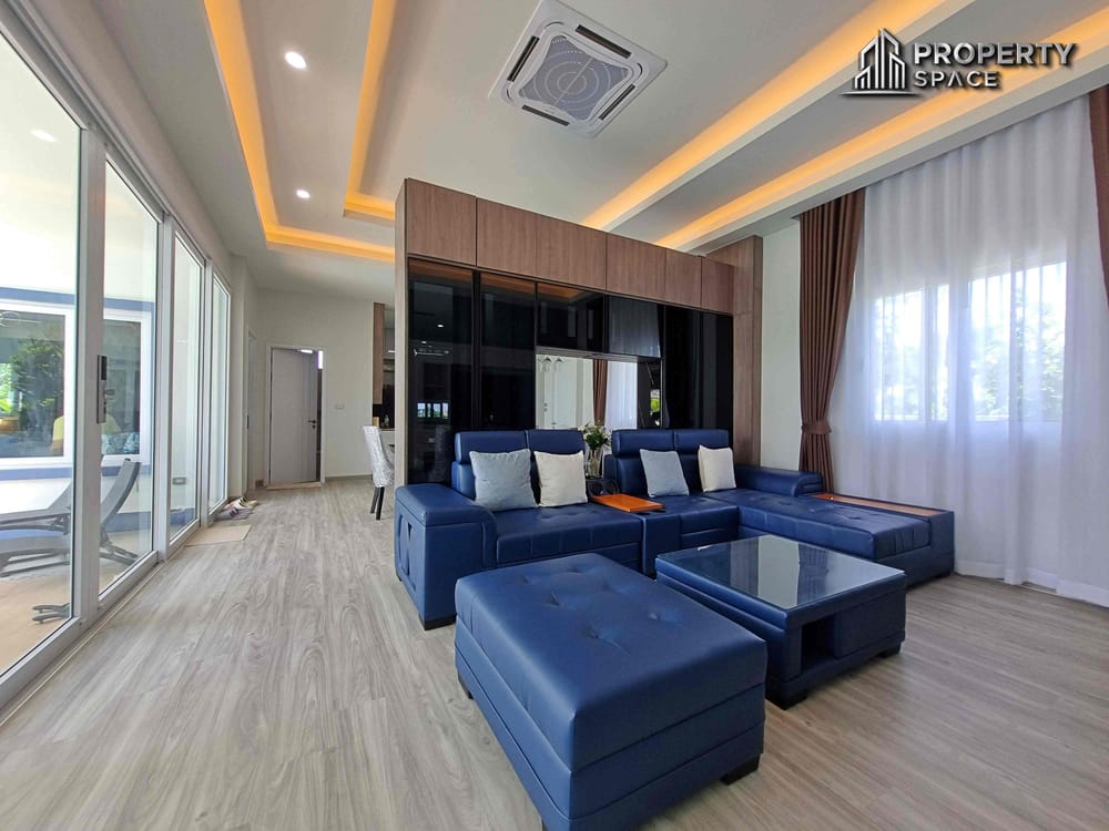 Modern Nordic-Style 5 Bedroom Pool Villa Near Mabprachan Lake Pattaya For Sale Image 9