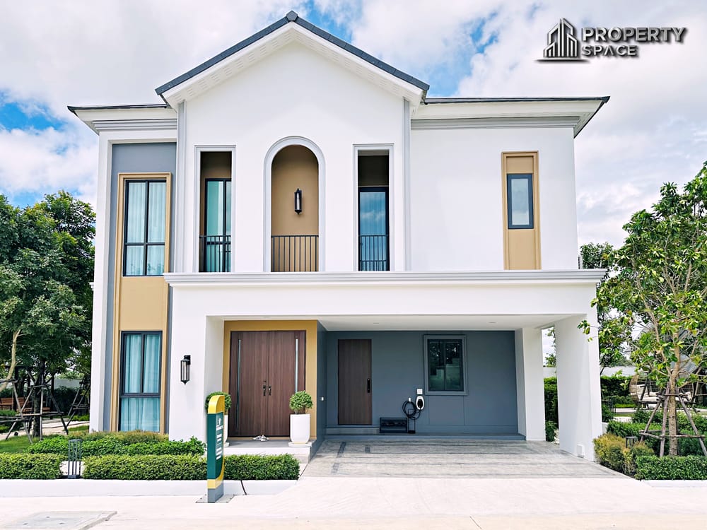 Brand New Scandinavian-Inspired 3 Bedroom Detached House In Pattaya For Sale Image 1