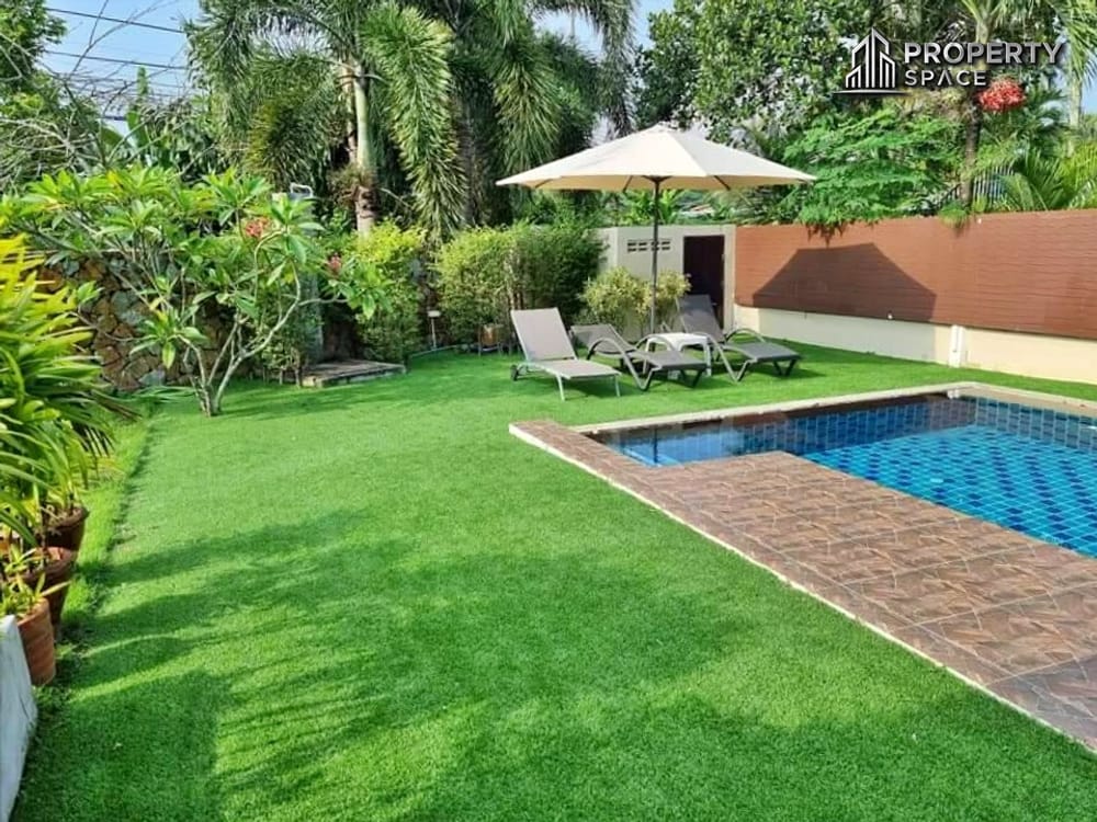 Modern single-story 3 Bedrooms Private Pool Villa for Rent at Garden Ville 1 Image 4