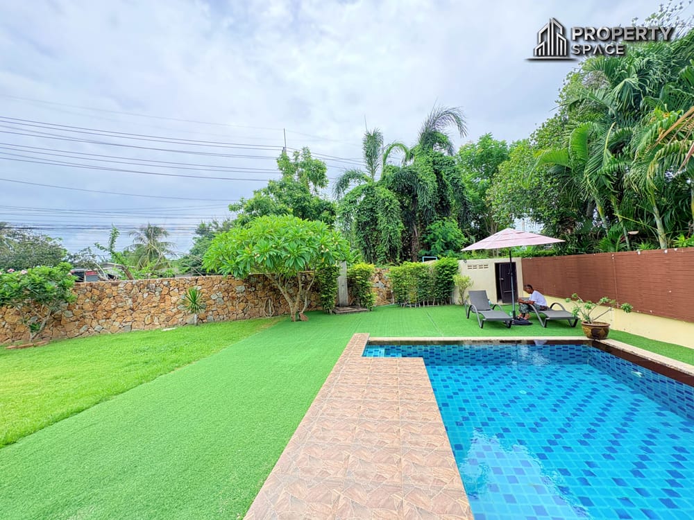 Modern single-story 3 Bedrooms Private Pool Villa for Rent at Garden Ville 1 Image 3
