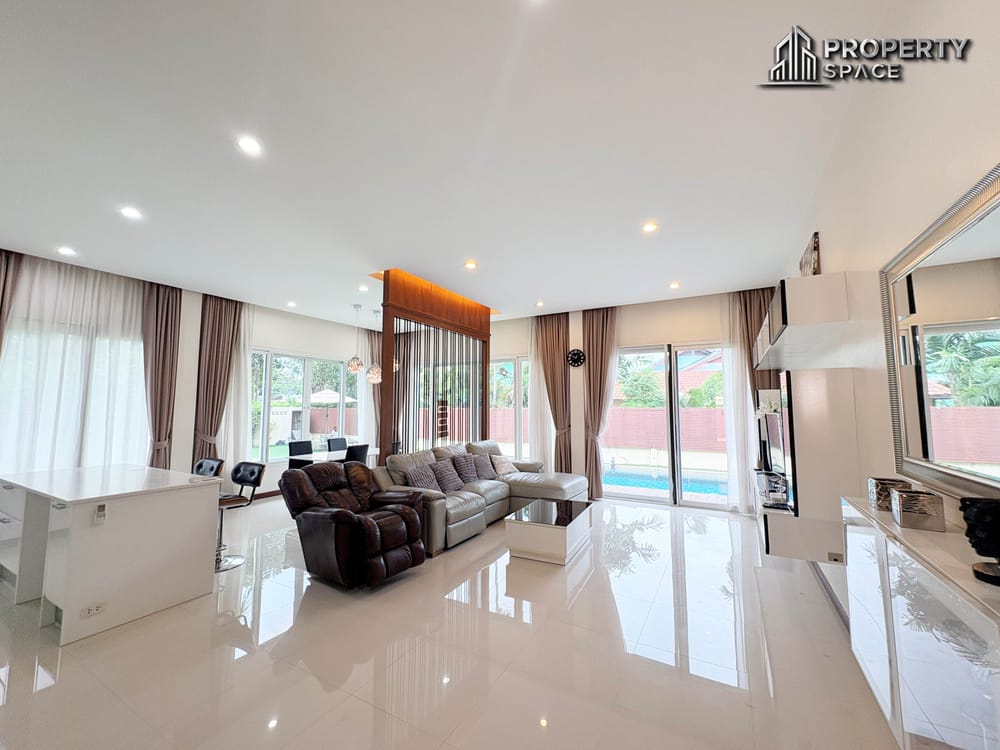 Modern single-story 3 Bedrooms Private Pool Villa for Rent at Garden Ville 1 Image 5