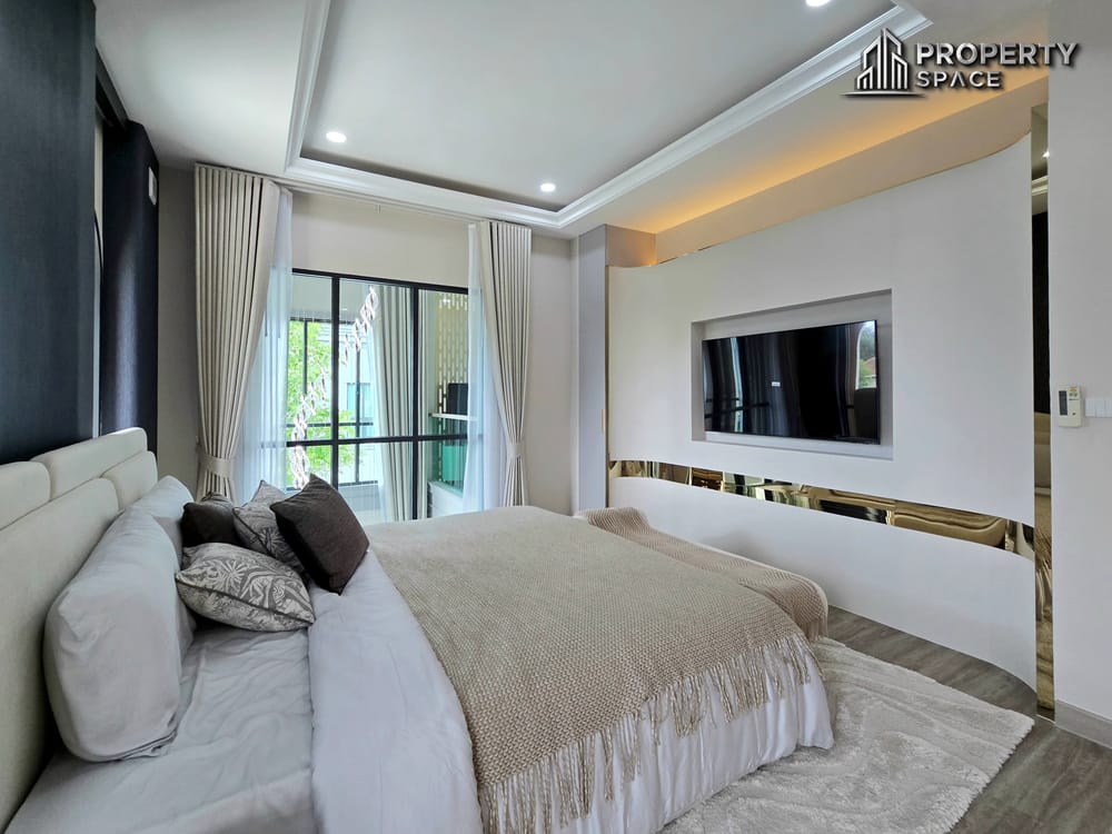 Brand New Scandinavian-Inspired 4 Bedroom Detached House In Pattaya For Sale Image 28