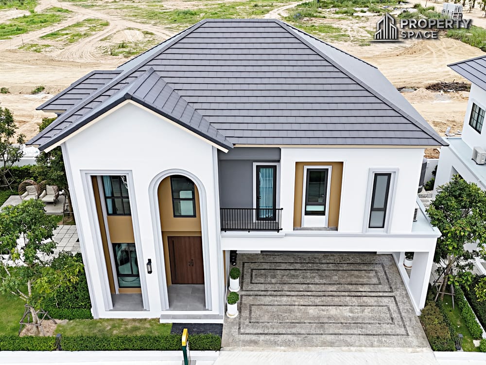 Brand New Scandinavian-Inspired 4 Bedroom Detached House In Pattaya For Sale Image 4