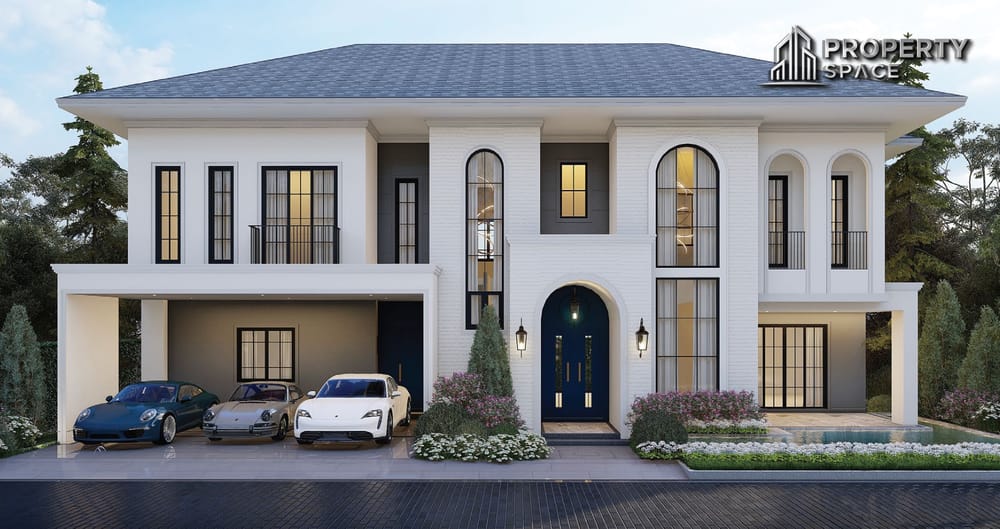 Brand New Scandinavian-Inspired 4 Bedroom Detached House In Pattaya For Sale Image 1
