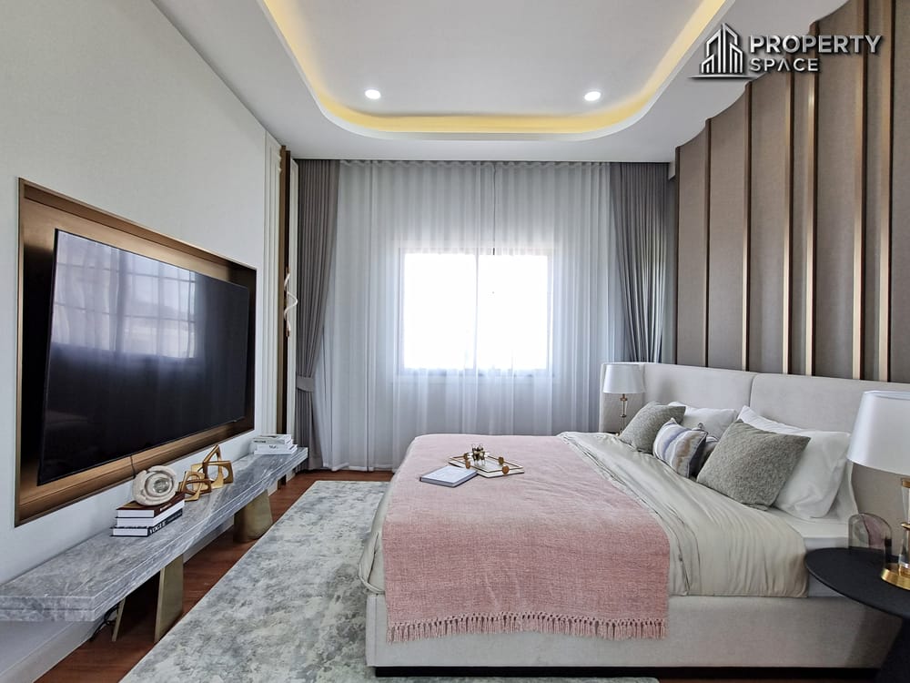 Brand New Scandinavian-Inspired 4 Bedroom Detached House In Pattaya For Sale Image 48
