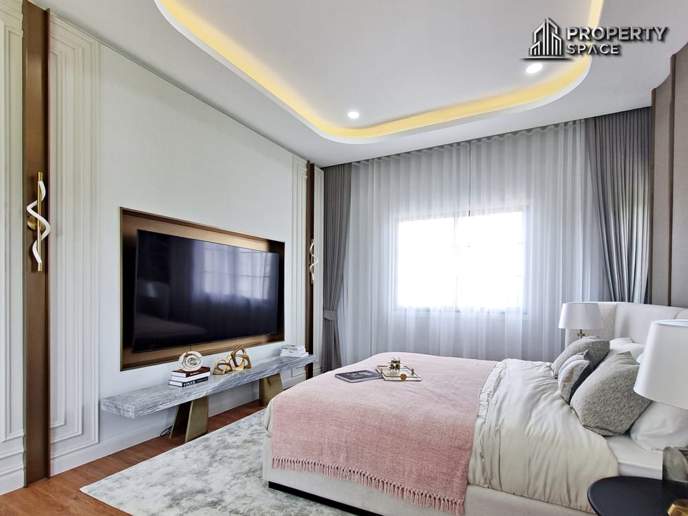 Brand New Scandinavian-Inspired 4 Bedroom Detached House In Pattaya For Sale Image 49
