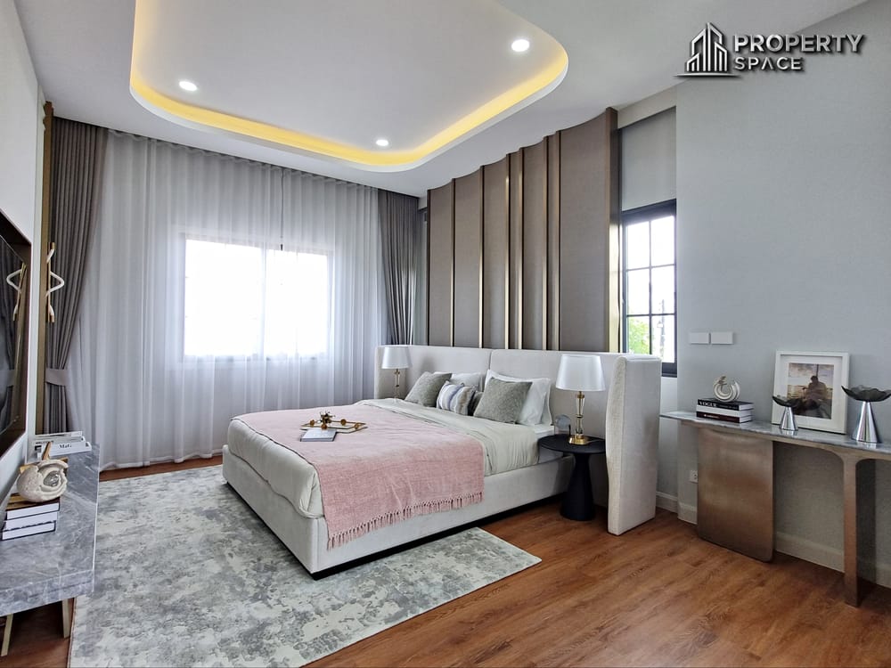 Brand New Scandinavian-Inspired 4 Bedroom Detached House In Pattaya For Sale Image 33